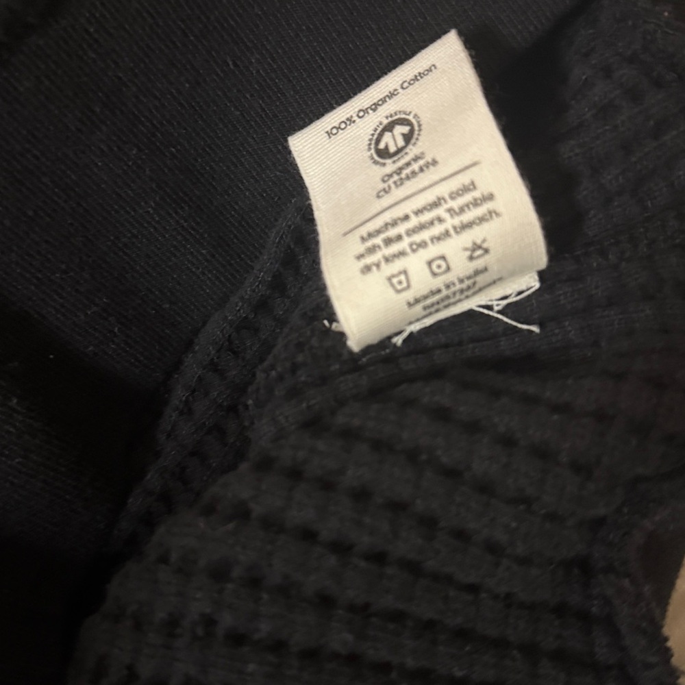 Mate the label organic waffle relaxed hoodie - Picture 5 of 5